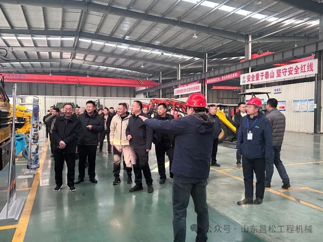 鄆城縣高級(jí)技工學(xué)校黨委書(shū)記郭國(guó)建領(lǐng)導(dǎo)一行蒞臨山東昌松視察指導(dǎo)工作